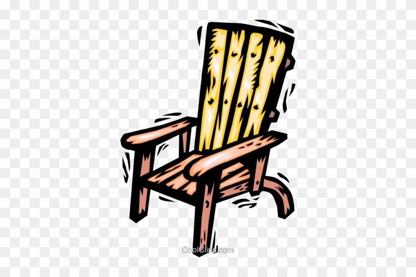 Deck Chairs And Beach Equipment Royalty Free Vector - Chair #1460190