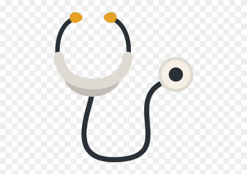 Licensed Practical Nurse - Stethoscope Flat Design Png #1460427