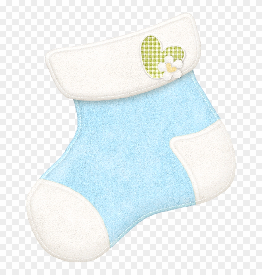 ϦᎯϧy ‿✿⁀ Baby Clip Art, Baby Cookies, Christmas Clipart - Baby Sock Clipart #1460565