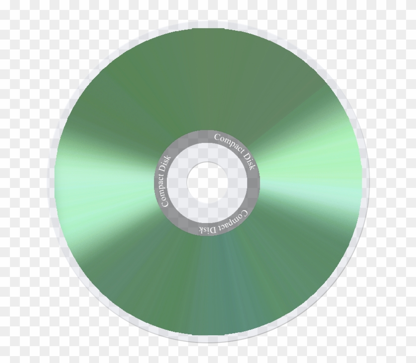 Dvd Clipart Stack - Green Cd Png #1460647