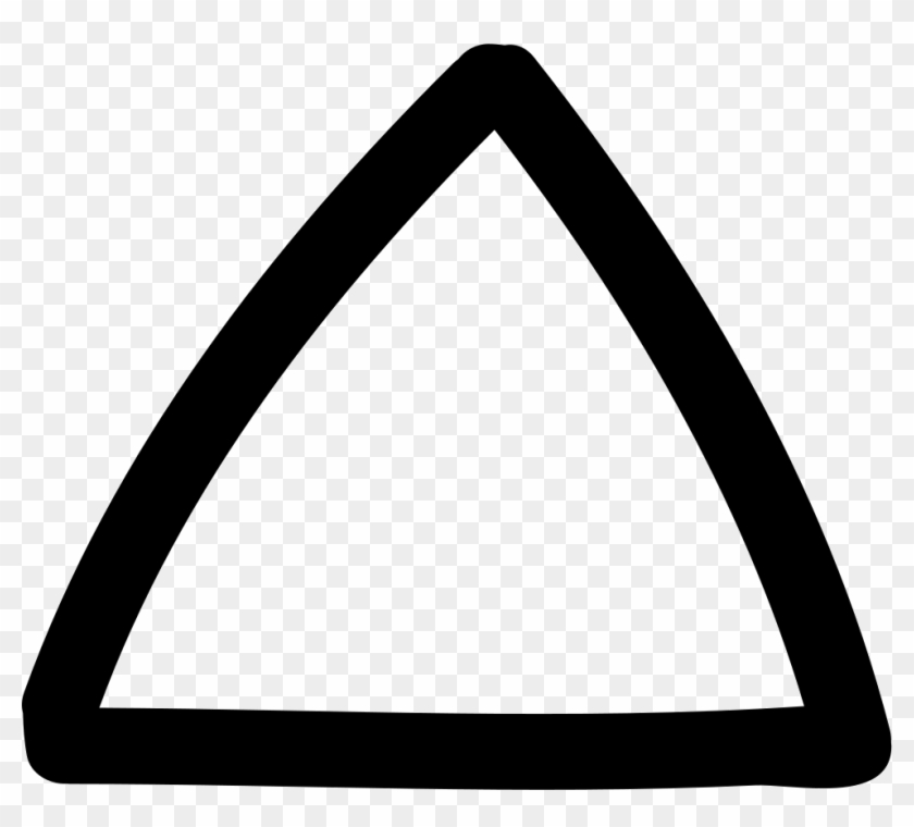 Pickle Svg Drawn - Hand Drawn Triangle Png #1460683