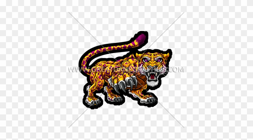 Cartoon Jaguar Mascot - Illustration #1460849