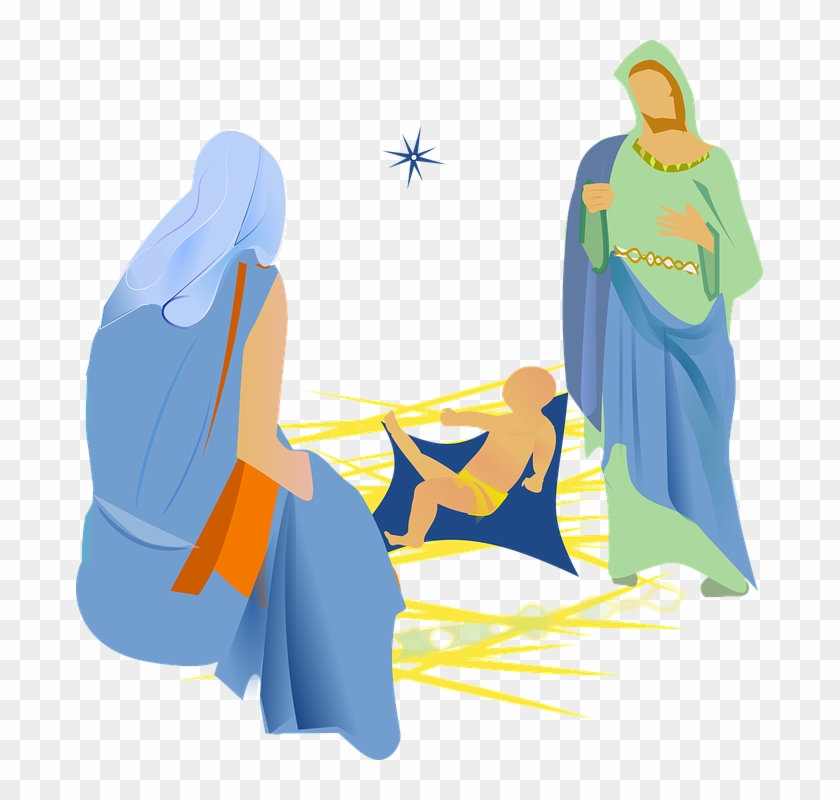 Christmas Png Jesus Bible Christian Christmas - Nativity Png #1460879
