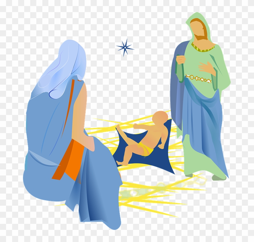 Christmas Png Jesus Bible Christian Christmas - Nativity Png #1460879