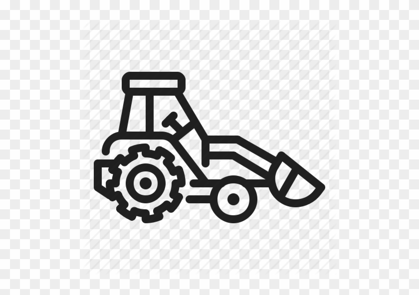 Bulldozer Clipart Front Loader - Snow Removal Icon #1460960