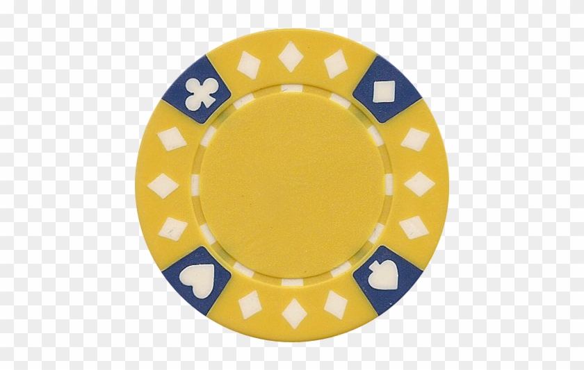 Yellow Poker Chips - Yellow Poker Chip Png #1460985