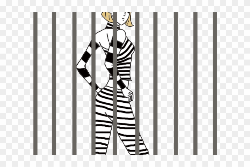 Prison Clipart Prison Door - Clipart Prison Black And White Png #1461012