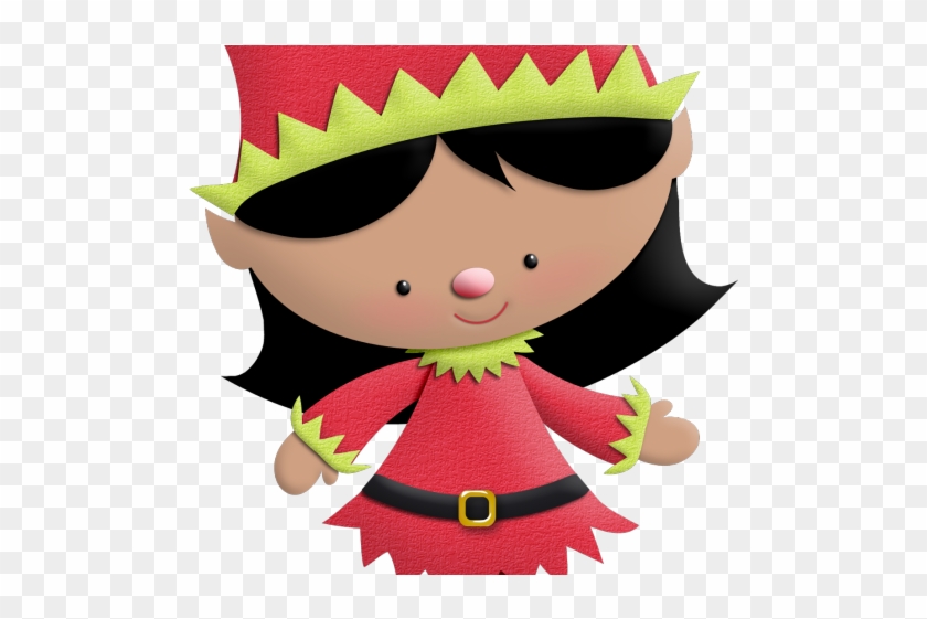 Santa Claus Clipart Workshop - Christmas Girl Png Free #1461119