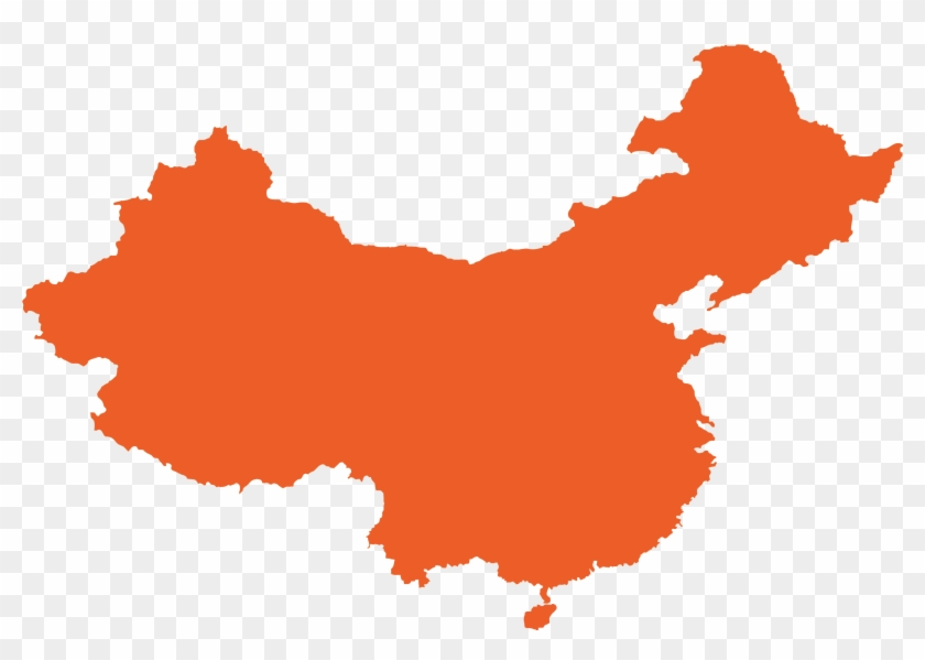 China Map Flag Png #1461192