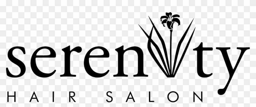 Serenity Hair Salon Black Logo - Serenity Hair Salon Logo #1461209