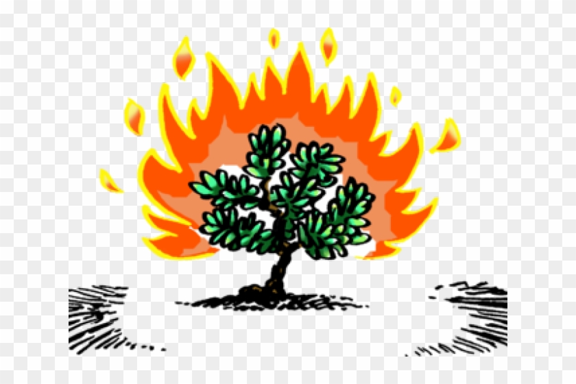 Burning Bush Clip Art #1461256