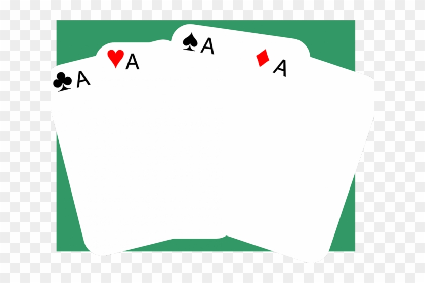 Ace Card Clipart Blank - Blank Playing Cards Transparent #1461314