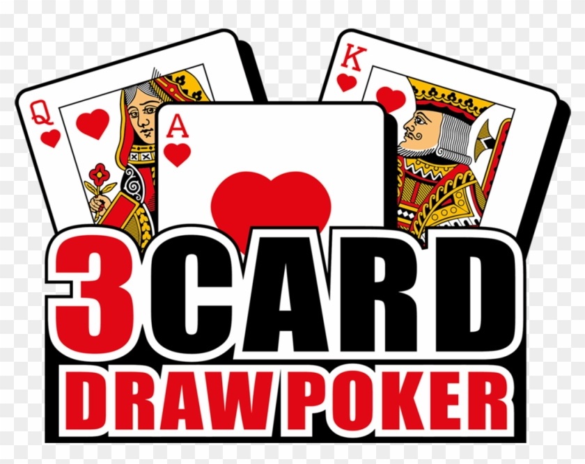 3 Card Draw Logo - 3 Card Draw Poker #1461319