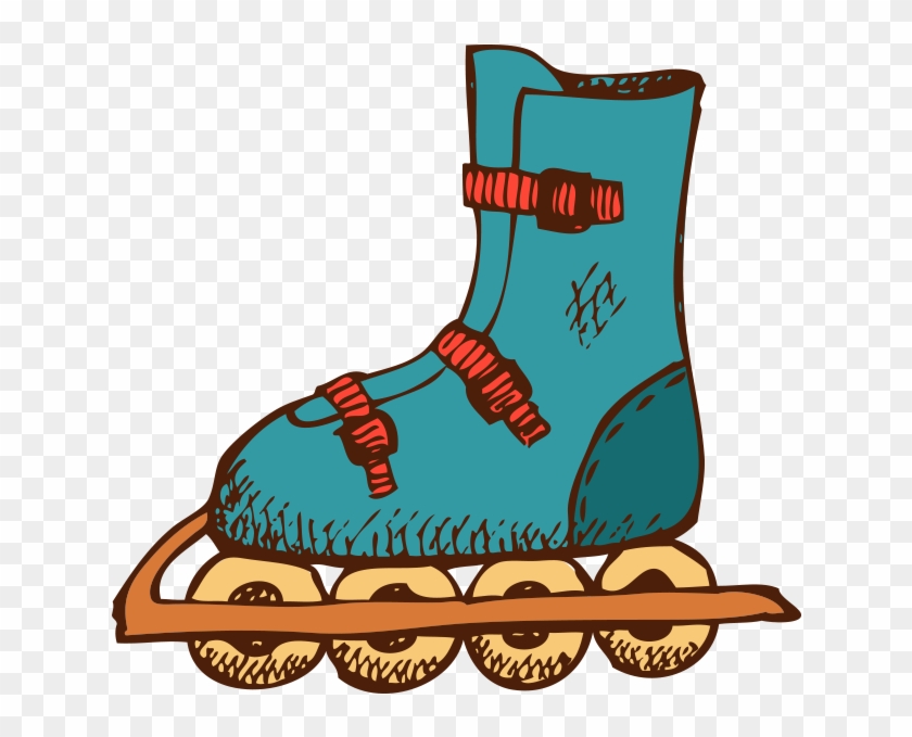 Cartoon Skates Clip Art Transprent Png Free - Dibujos Animados De Patines #1461370