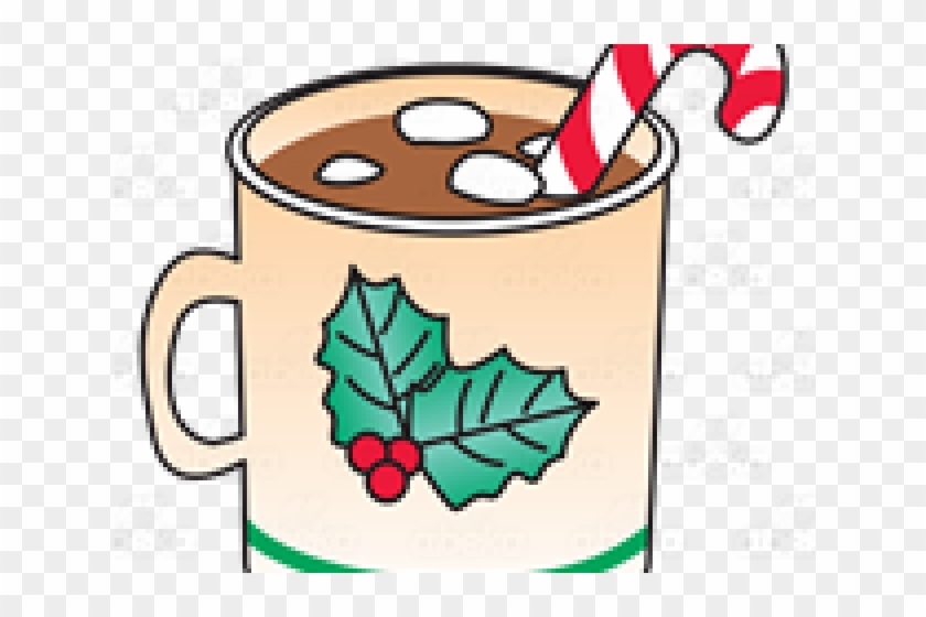 Hot Chocolate Clipart Candy Cane - Hot Chocolate #1461432