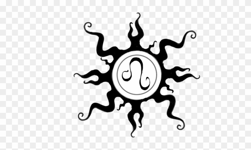 Zodiac Tattoos Png Image - Leo Sun Sign Tattoo #1461474