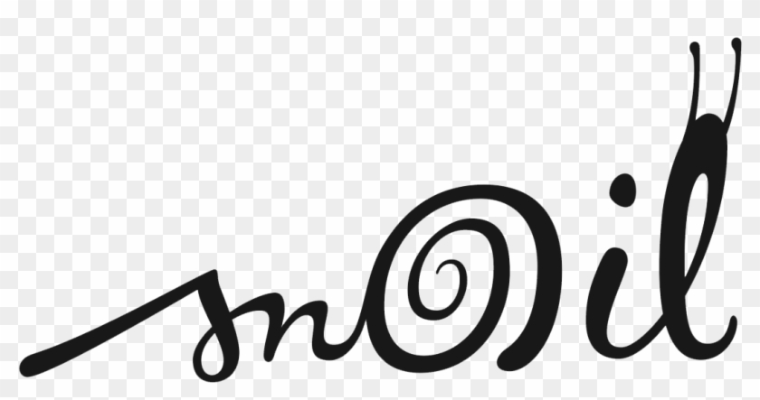 A Lettering Of The Word Snail - Calligraphy #1461584