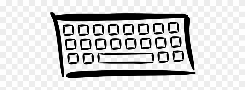 Computer Keyboard Clip Art #1461659