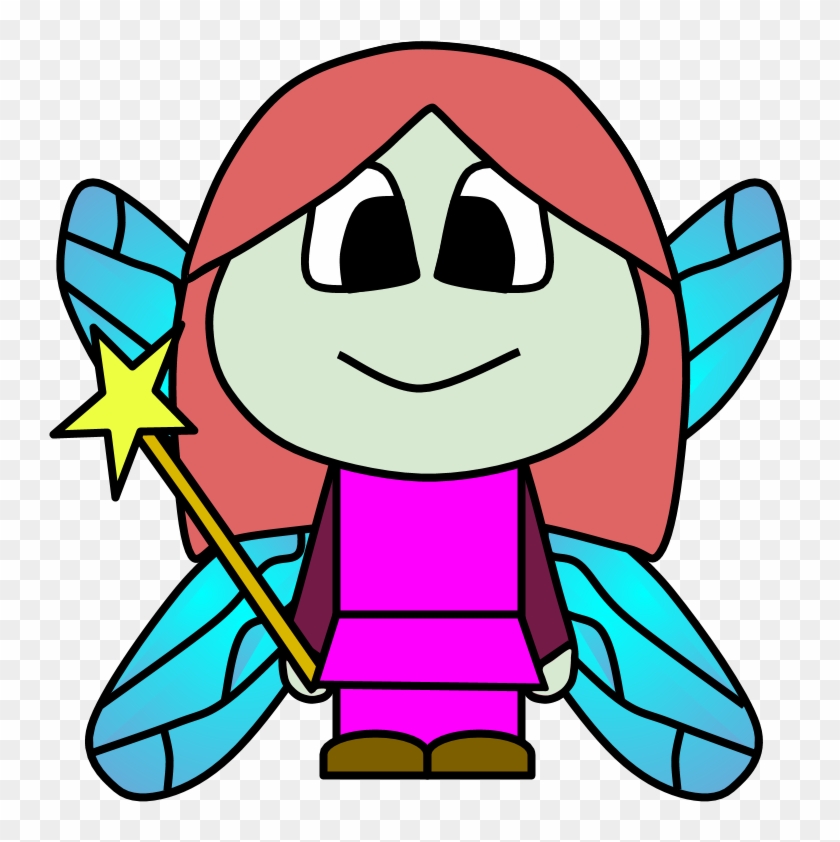 Fairy, Wings, Wand, Big Eyes, Cartoon Person - Human #1461663