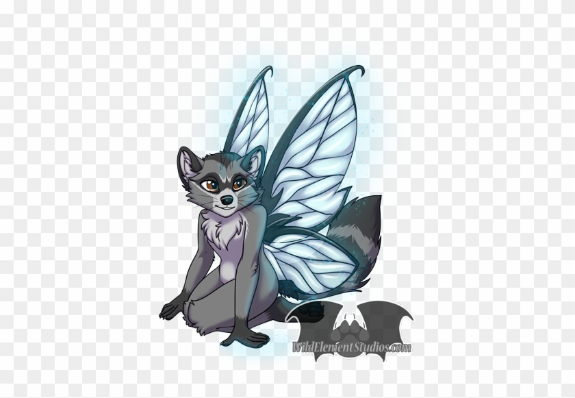 #art #anthro #furry #furryart #raccoon #cute #faerie - Fairy #1461674