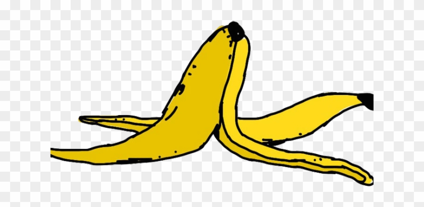 Old Clipart Banana Peel - Banana Peel Clipart Png #1461678