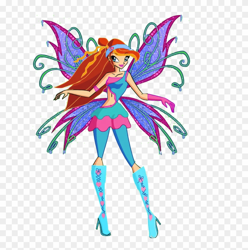 Winx Bloom - Draw Winx Club Bloom Butterflyix #1461688