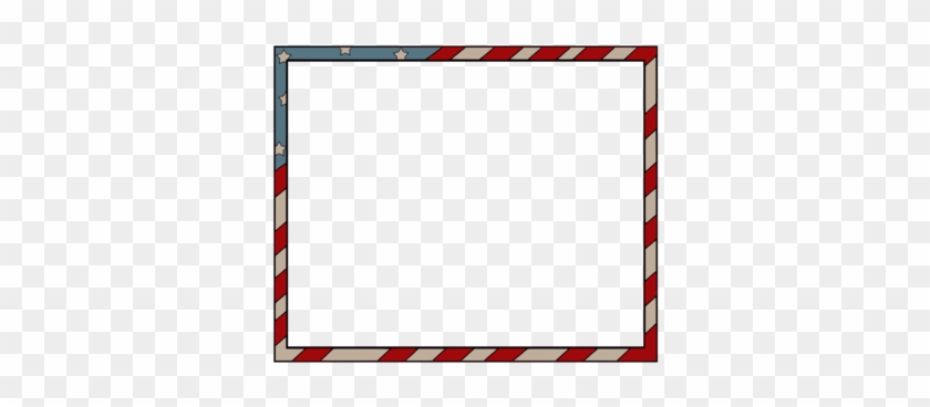 Pledge Of Allegiance Flag Of The United States Word - American Page Border Clip Art #1461703