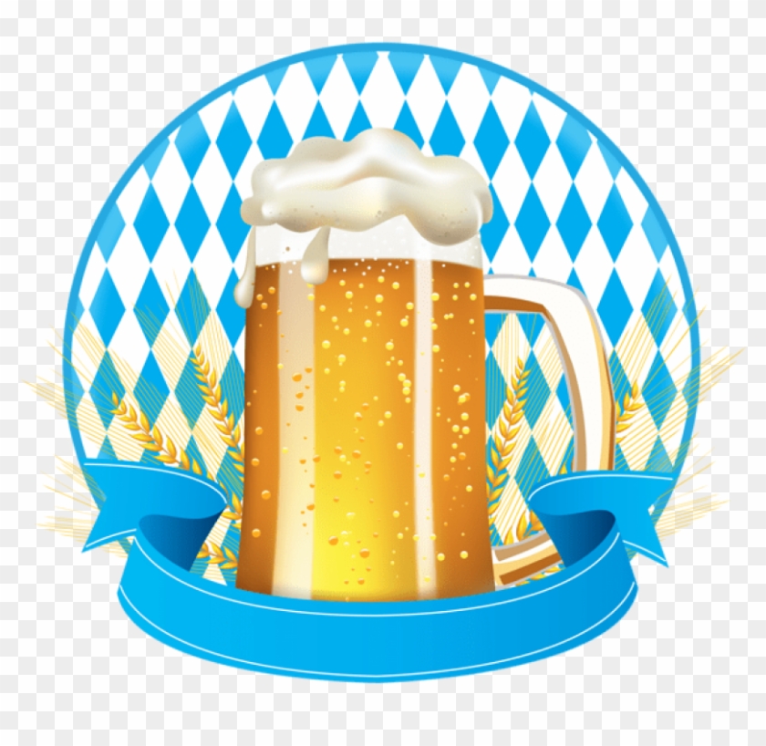 Free Png Oktoberfest Banner With Beer Png Images Transparent - Oktoberfest Vector #1461962