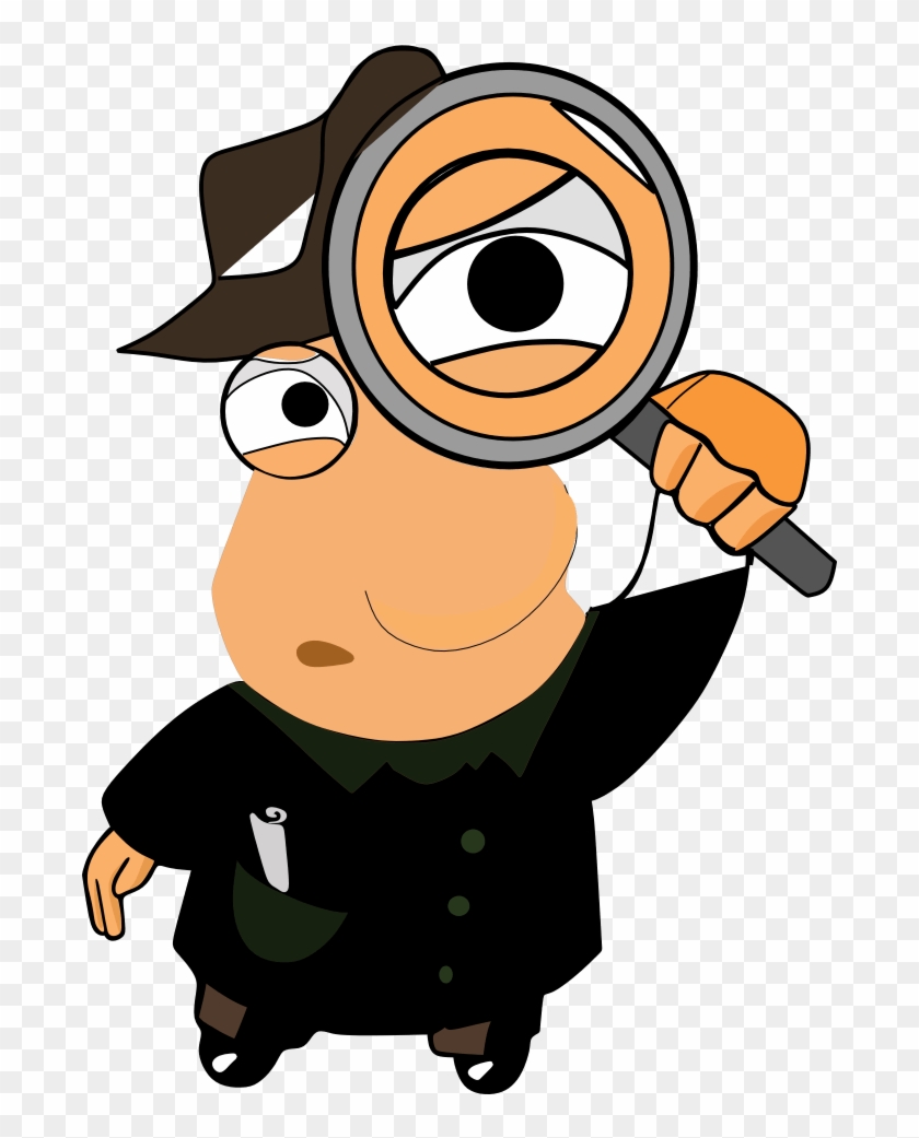 8 Ways To Elicit Information - Detective With Magnifying Glass Cartoon #1462022
