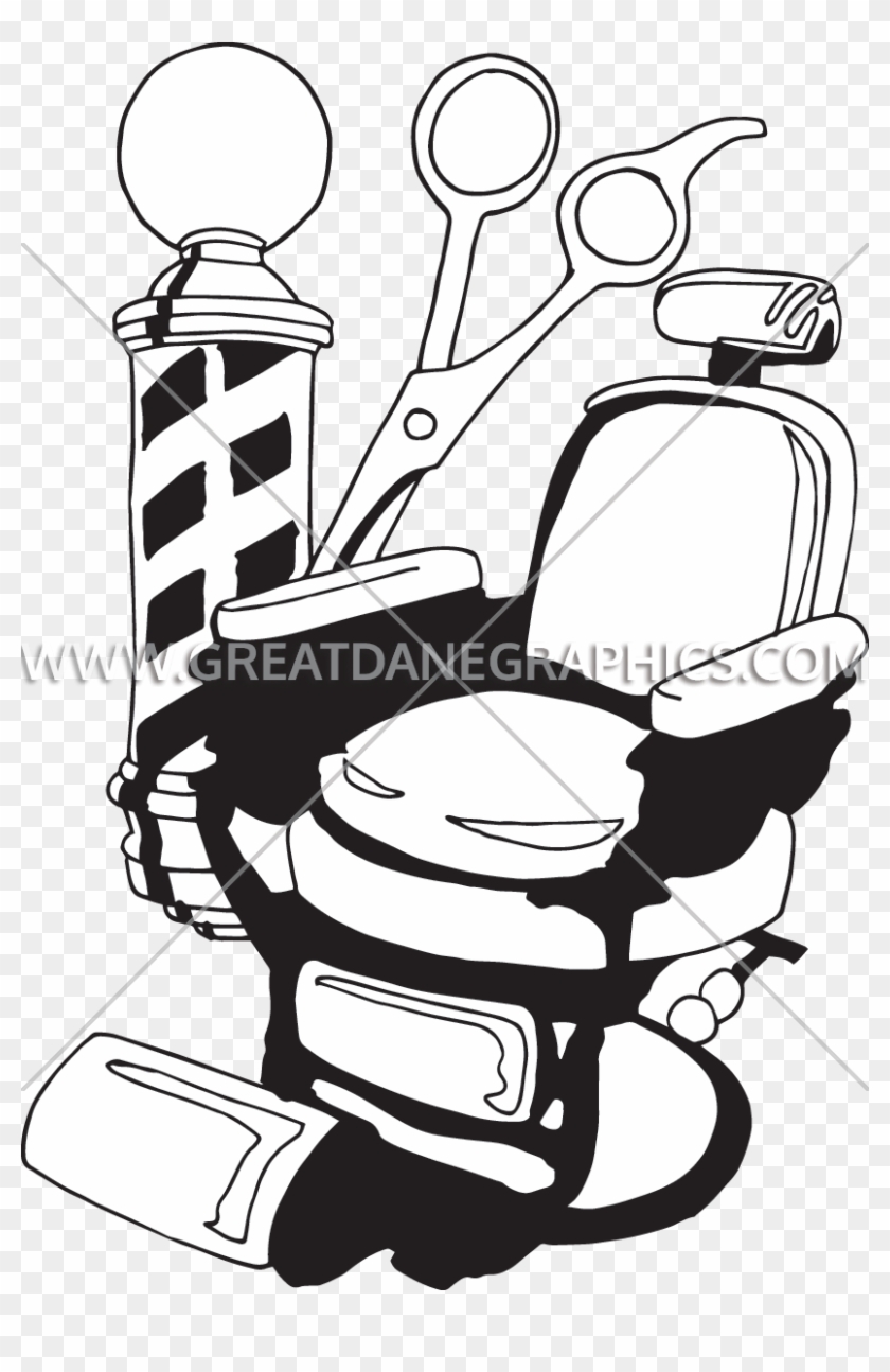 Barber Drawing At Getdrawings Com Free For - Barber Chair Vector Png #1462111