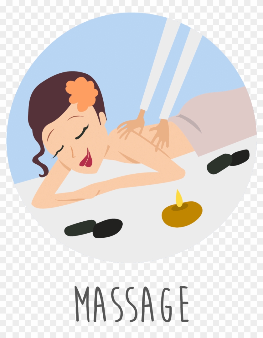 Nurse Graphics Clip Art Free - Massage Spa Cartoon Png - Free Transparent  PNG Clipart Images Download