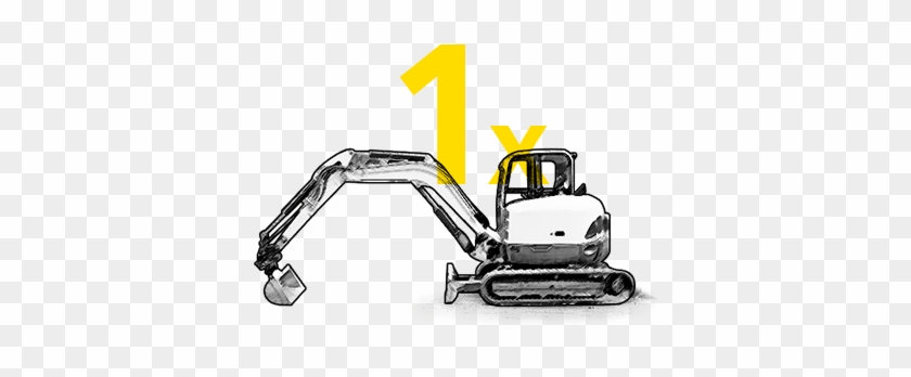 Crawler Excavator - Bulldozer #1462138