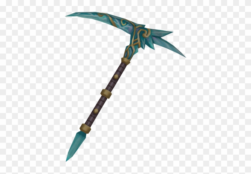 Imcando Pickaxe Crystal Pickaxe The Runescape Wiki - Runescape Pickaxe #1462306