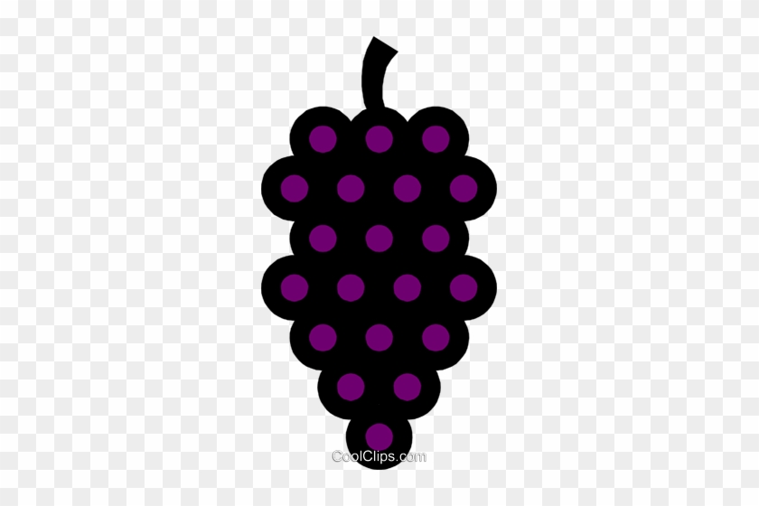 Uvas Livre De Direitos Vetores Clip Art Ilustração - Polka Dot #1462316