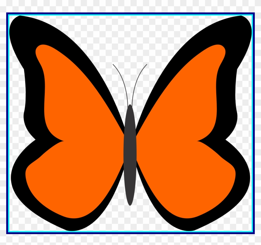 Appealing Simple Butterfly Pict Of Coloring Page - Appealing Simple Butterfly Pict Of Coloring Page #1462326
