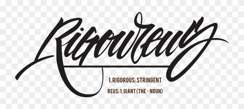 Rigoureus - Calligraphy #1462565