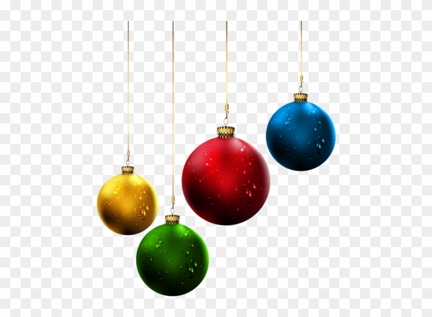 Christmas Balls Png Clip-art Png - Christmas Ornaments On A String #1462595