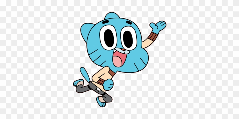 Gumball Watterson Waving - Amazing World Of Gumball Gumball Png #1462677