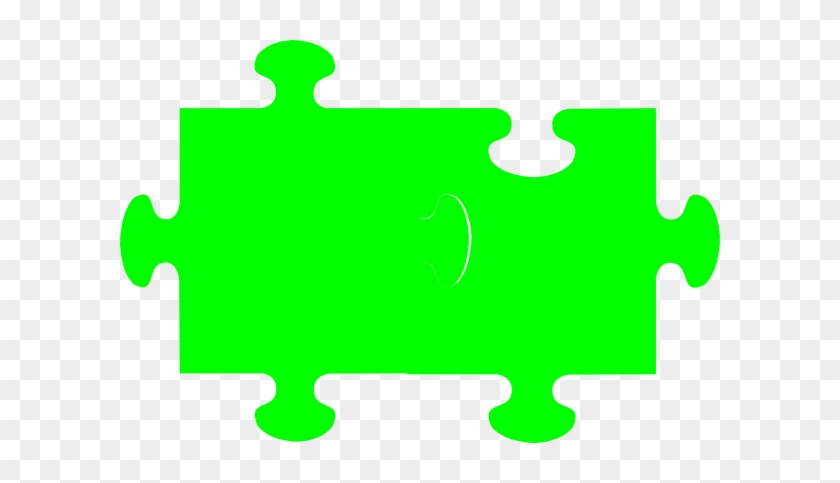 Green Jigsaw Puzzle Clip Art Png - Clip Art #1462851