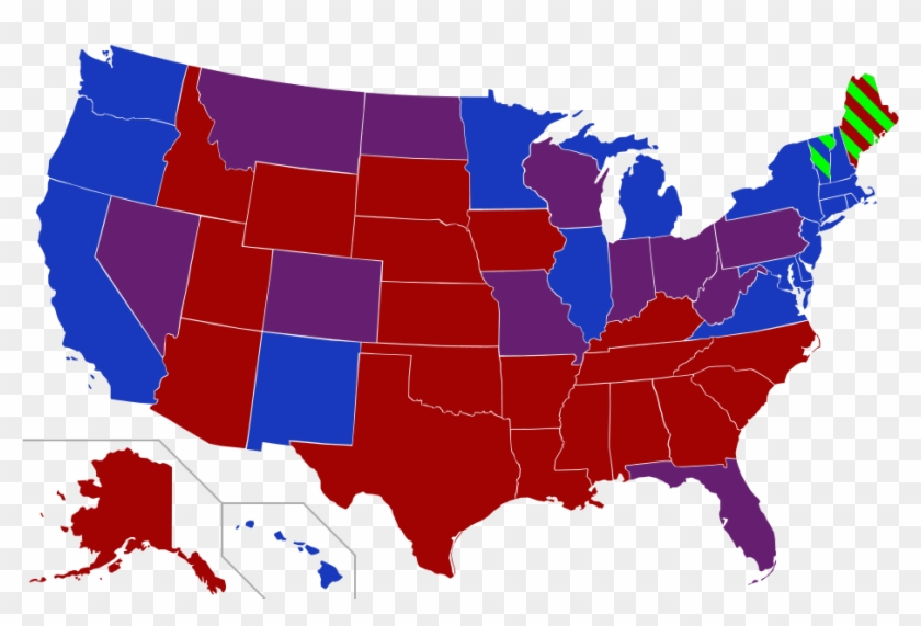 Party Membership By State For The 115th Congress 2 - 115th Congress Senate Map #1462919