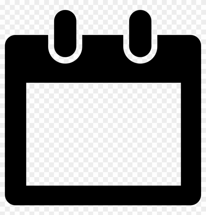 Clip Stock Png Icon Free Download - Blank Calendar Icon Png Transparent #1463077