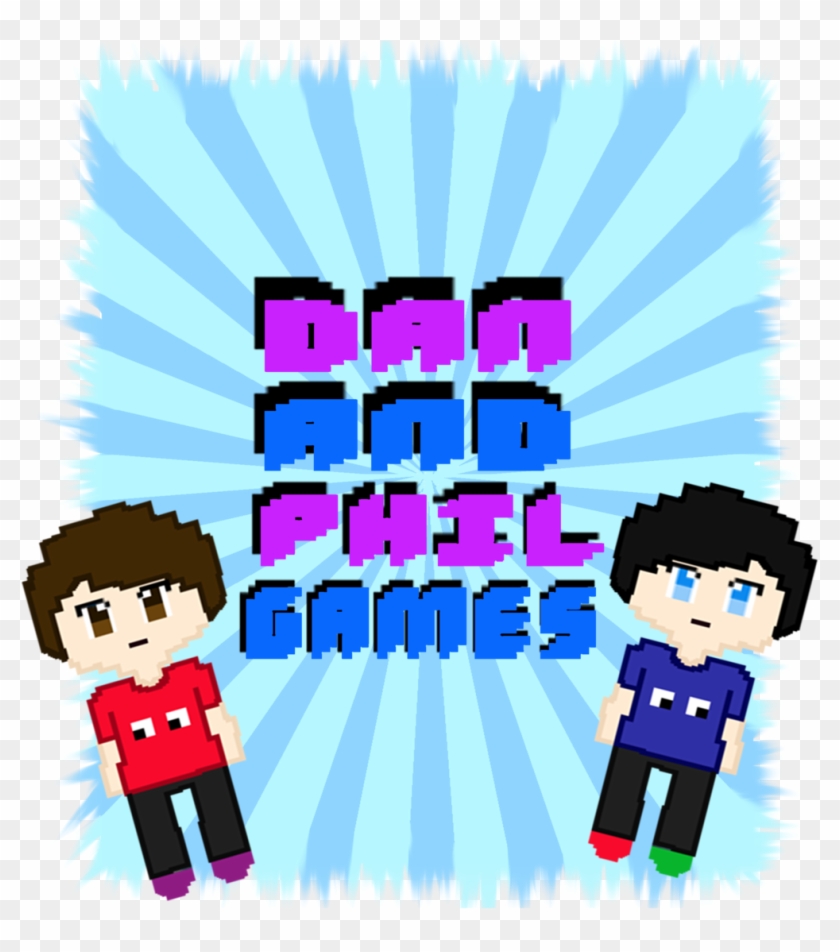 Dan And Phil By Littlephilosaur On Deviantart - Dan And Phil Games Art #1463181