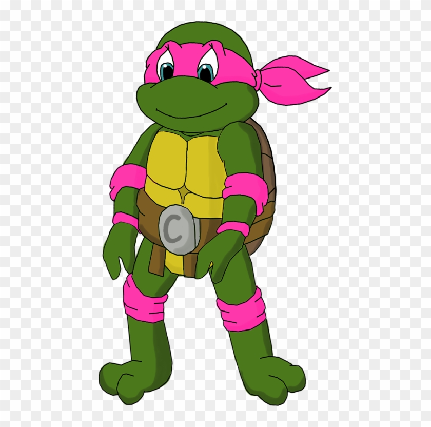 Girl Tmnt More - Pink Ninja Turtle Face #1463259