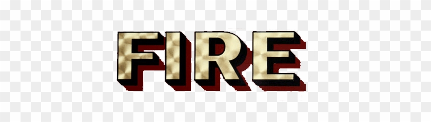 Gold Leaf Emblems Gold Decals Fire Engine Lettering - Gold #1463262