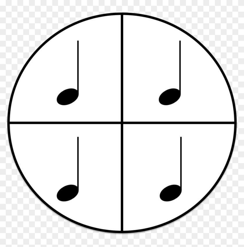 Picture Of Quarter Note - Clave De Sol #1463303