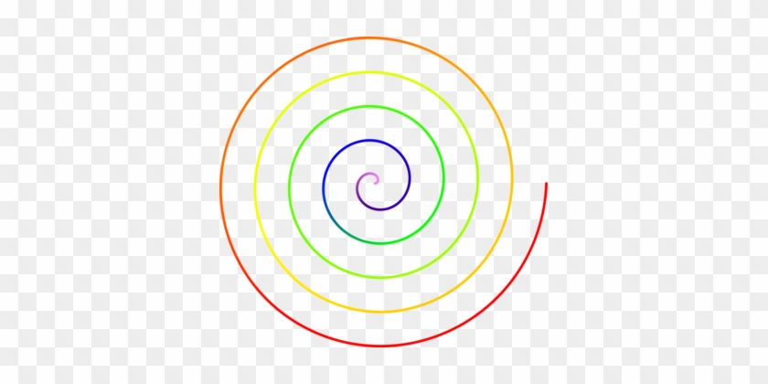 Circle Archimedean Spiral Point Radius - Circle Archimedean Spiral Point Radius #1463318