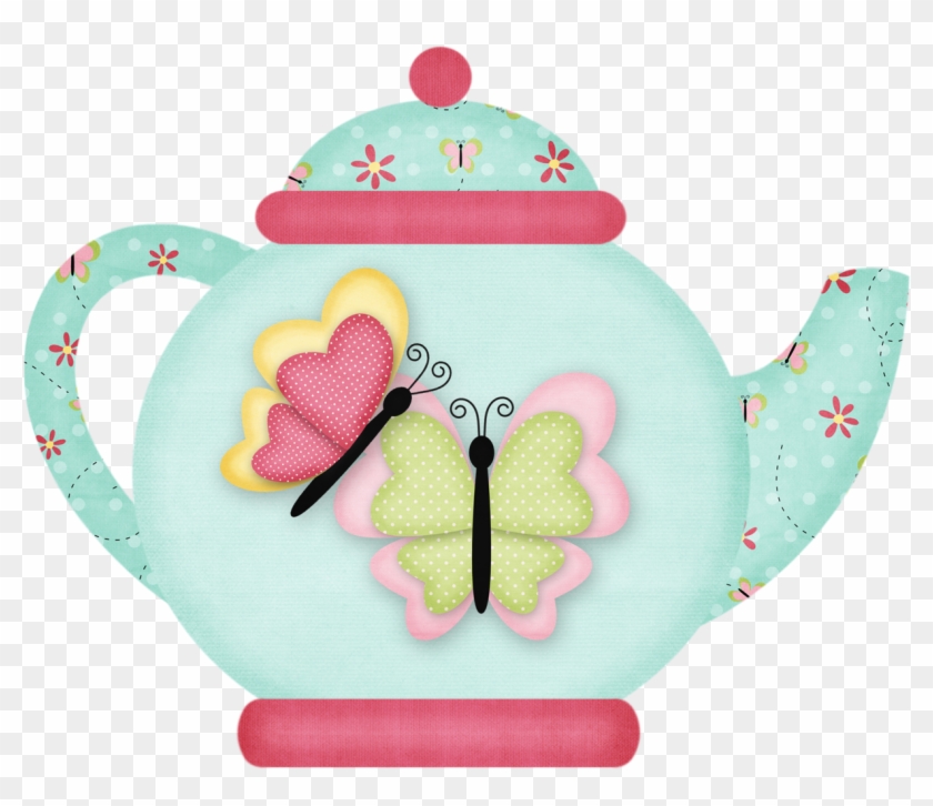 B *✿* Have Tea Whith Me Scrapbook Recipe Book, Kitchen - Teteras Png #1463383
