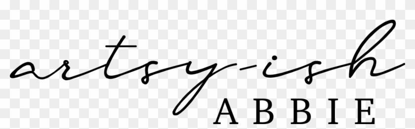 Artsy{ish} Abs - Calligraphy #1463462