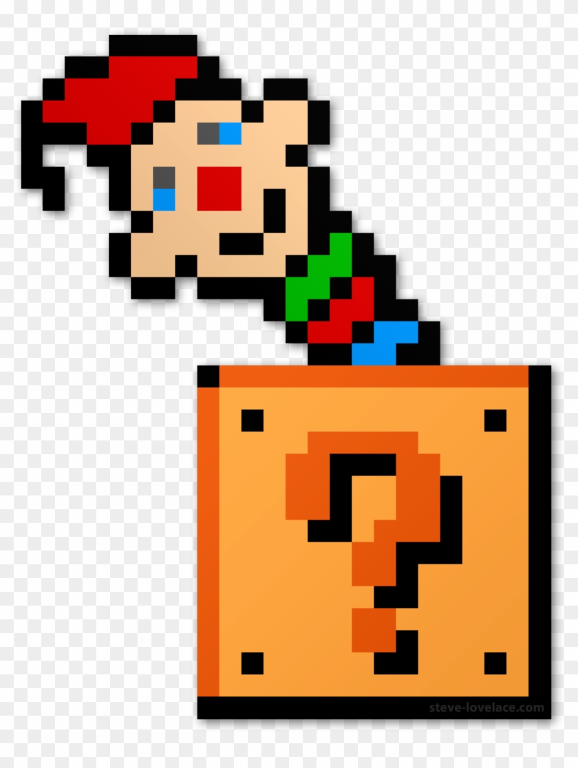 8 Bit Jack In The Box “ - Retro Mario Question Block #1463498