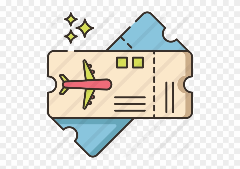 Airplane Ticket Free Icon - Train Ticket #1463673